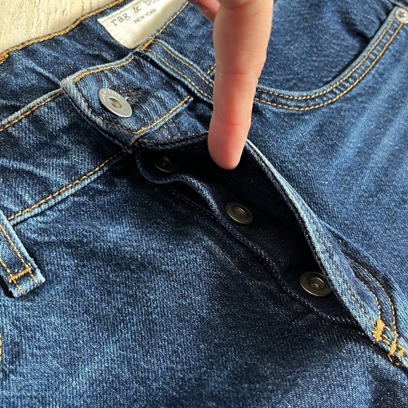 Rag & Bone Cambria Dre Low Rise Short Size 27 NWT - Picture 10 of 15